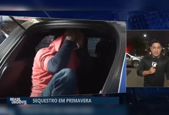 Policial penal não quis dar mais informações sobre sua participação no sequestro