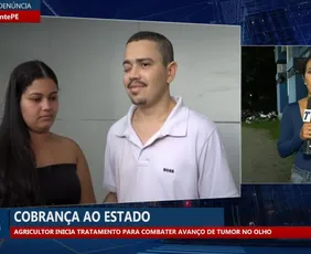 Imagem ilustrativa da imagem Agricultor com tumor inicia tratamento especializado não oferecido  pelo SUS