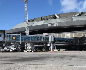 Imagem ilustrativa da imagem Capivara na pista atrasa pousos no Aeroporto do Recife