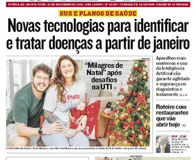 Imagem ilustrativa da imagem Confira os destaques do jornal A Tribuna desta quinta-feira