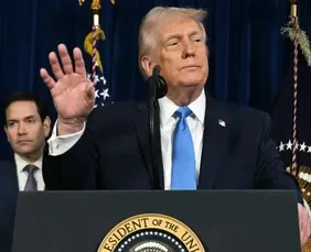 Imagem ilustrativa da imagem Donald Trump ameaça presidente interina da Venezuela