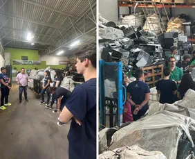 Imagem ilustrativa da imagem Estudantes do Recife estão em Belém para apresentar projeto sobre lixo eletrônico