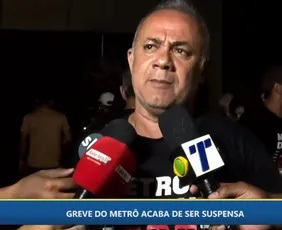 Imagem ilustrativa da imagem Fim da greve no metrô do Recife