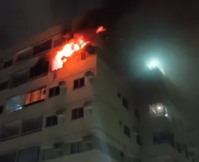 Imagem ilustrativa da imagem Incêndio atinge apartamento no 6º andar de condomínio em Paulista