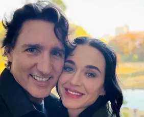 Imagem ilustrativa da imagem Katy Perry posta fotos com o namorado, o ex-premiê do Canadá Justin Trudeau
