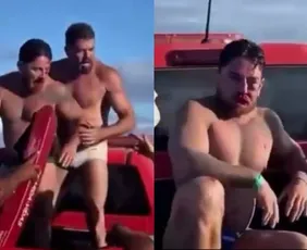 Imagem ilustrativa da imagem O que comerciantes disseram sobre a agressão a um casal em Porto de Galinhas