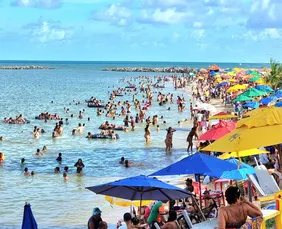 Imagem ilustrativa da imagem Olinda lidera alerta de praias impróprias para o banho em Pernambuco
