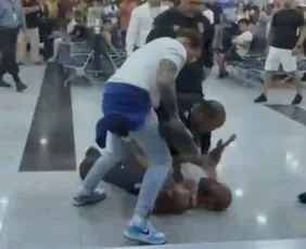 Imagem ilustrativa da imagem Passageiro embriagado depreda área do aeroporto do Recife após perder voo e é preso pela PF