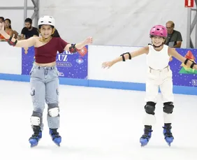 Imagem ilustrativa da imagem No Sertão, o calor não impediu o encontro com o gelo — e com o direito ao lazer