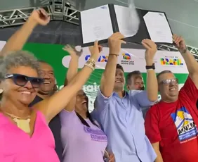 Imagem ilustrativa da imagem Recife e Governo Federal dão início a três novos habitacionais no Caiara