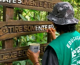 Imagem ilustrativa da imagem Saiba como ser um trabalhador voluntário no Parque Estadual Cachoeira da Fumaça