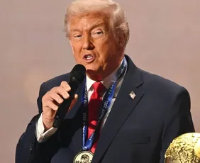 Imagem ilustrativa da imagem Trump cita Pelé e elege EUA como um dos favoritos na Copa do Mundo