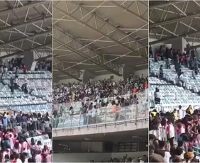 Imagem ilustrativa da imagem VÍDEO: ‘Aulão’ sobre IA no Mineirão tem pancadaria entre alunos