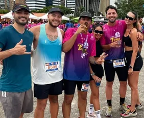 Imagem ilustrativa da imagem Veja imagens dos participantes da Corrida Tribuna Ruas da Cidade