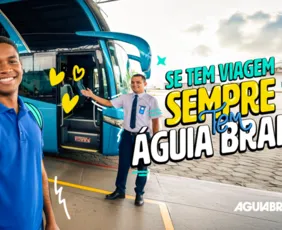 Imagem ilustrativa da imagem Viação Águia Branca lança "Sempre Tem" para verão 2026