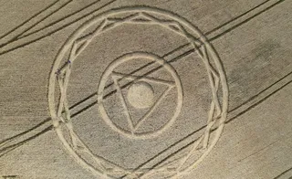 Imagem ilustrativa da imagem Agroglifos: desenhos ‘misteriosos’ que aparecem em plantação de Santa Catarina