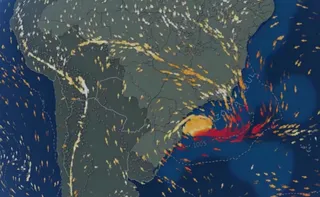 Imagem ilustrativa da imagem Ciclone extratropical deixa Espírito Santo em alerta para o final de semana