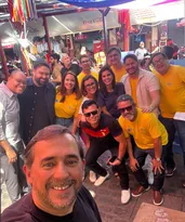 Imagem ilustrativa da imagem Elenco da Tribuna celebra nova programação no Mercado da Boa Vista, no Recife