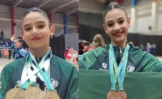 Imagem ilustrativa da imagem Ginastas capixabas conquistam o ouro em Campeonato Sul-Americano na Argentina