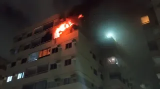 Imagem ilustrativa da imagem Incêndio atinge apartamento no 6º andar de condomínio em Paulista