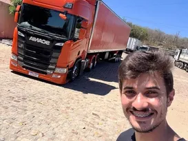 Imagem ilustrativa da imagem Quem era Gustavo Miranda, caminhoneiro influenciador que morreu em acidente em MG