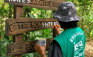 Imagem ilustrativa da imagem Saiba como ser um trabalhador voluntário no Parque Estadual Cachoeira da Fumaça