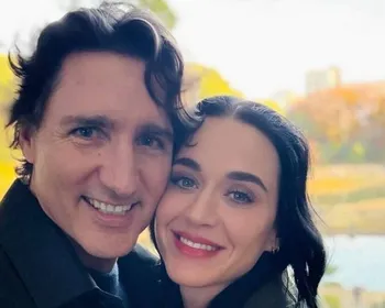 Imagem ilustrativa da imagem Katy Perry posta fotos com o namorado, o ex-premiê do Canadá Justin Trudeau
