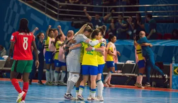 Imagem ilustrativa da imagem Brasil é campeão mundial de Futsal Feminino