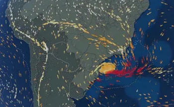 Imagem ilustrativa da imagem Ciclone extratropical deixa Espírito Santo em alerta para o final de semana