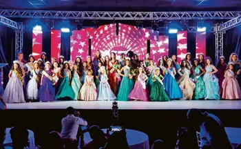 Imagem ilustrativa da imagem Crianças e adolescentes disputam título de miss