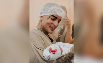 Imagem ilustrativa da imagem MC Guimê anuncia nascimento de 1ª filha: 'Chegada da nossa promessa'