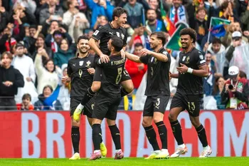 Imagem ilustrativa da imagem Sem CR7, sem problema: Portugal faz 9 a 1 na Armênia e garante vaga na Copa