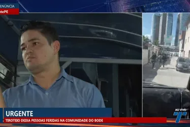 Imagem ilustrativa da imagem Adolescente é suspeito de atirar na namorada e deixar duas pessoas feridas no Pina