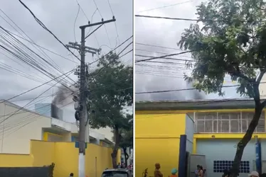 Imagem ilustrativa da imagem Ala de escola pega fogo durante manutenção na parte elétrica em Vitória