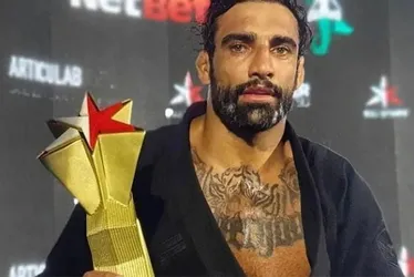 Imagem ilustrativa da imagem Após três anos, PM acusado de assassinar lutador Leandro Lo passa por júri