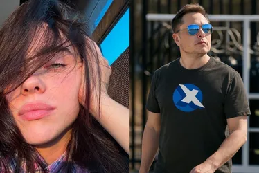 Imagem ilustrativa da imagem Billie Eilish chama Elon Musk de 'covarde patético' por acúmulo de riqueza