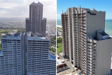 Imagem ilustrativa da imagem Bombeiros testam resgate a 150 metros de altura em Vila Velha