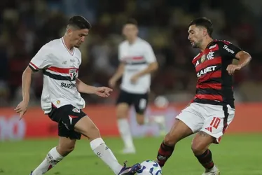 Imagem ilustrativa da imagem Buscando a liderança do Brasileiro, Flamengo enfrenta o São Paulo