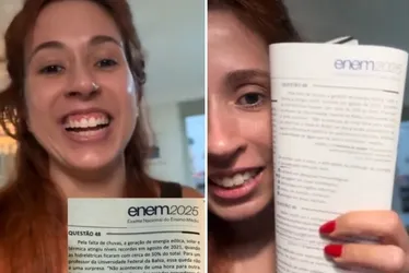 Imagem ilustrativa da imagem Candidata acha o próprio texto no Enem (e não sabe se acertou a questão)