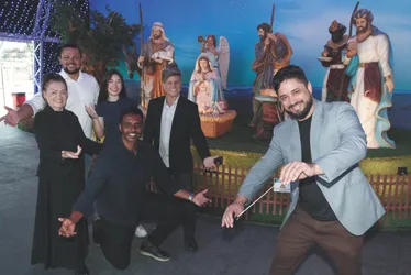 Imagem ilustrativa da imagem Coral com músicas natalinas neste sábado em Cariacica