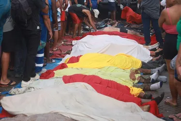 Imagem ilustrativa da imagem Governo do Rio diz que 9 dos 99 mortos identificados eram chefes do tráfico em diferentes Estados