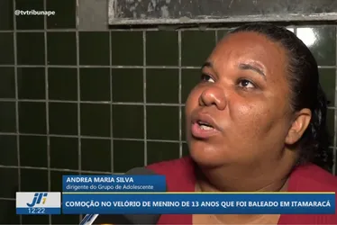 Imagem ilustrativa da imagem Dor e revolta no adeus a menino morto a caminho da igreja em Itamaracá