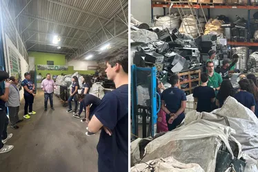 Imagem ilustrativa da imagem Estudantes do Recife estão em Belém para apresentar projeto sobre lixo eletrônico