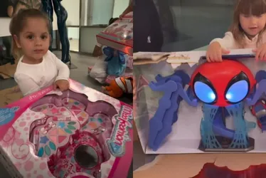 Imagem ilustrativa da imagem Filhos de Virginia Fonseca ganham presentes de Vini Jr. e agradecem