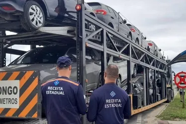 Imagem ilustrativa da imagem Fiscalização flagra transporte de cargas irregulares de R$ 1,1 milhão em Linhares