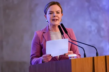 Imagem ilustrativa da imagem Gleisi diz que PF, Receita e Coaf estão à disposição do governo do Rio; ‘Vamos reforçar o time’