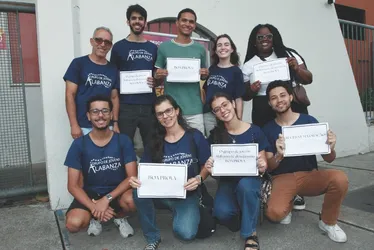 Imagem ilustrativa da imagem Grupo leva mensagens motivacionais para apoiar candidados do Enem em Vitória