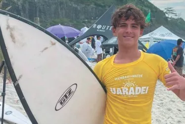 Imagem ilustrativa da imagem Jovem capixaba estreia no Mundial de Surfe em Guarapari