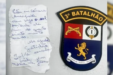 
          Imagem ilustrativa da imagem Mãe mantida em cárcere pelo filho é resgatada após bilhete de socorro em MT
          