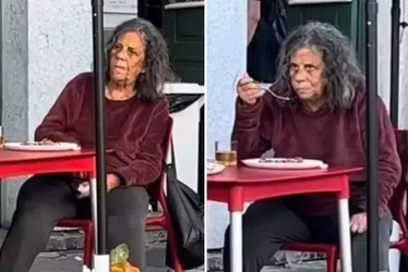 Imagem ilustrativa da imagem Maria Gladys é flagrada nas ruas do Rio após filha relatar sumiço